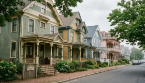 Victorian painted-lady homes in Cape May, NJ — why Cape May is called America's oldest seaside resort