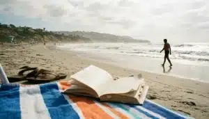 Sunny Del Mar City Beach scene capturing the appeal of Del Mar vacations near San Diego